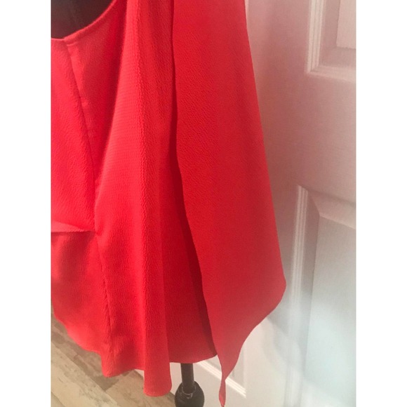 ALFANI  Women Layered Tunic Tank Asymmetrical Blouse,   Size 6 - Picture 3 of 10